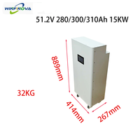 Kit d'assemblage de batterie fiable 10/15KW LiFePO4 Validation IP20 Structure empilable Supports de boîtes de batterie de stockage d'énergie domestique