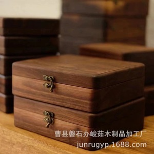 Wooden Essential Oil Storage <b>Box</b> Flip Top Organizer Round Hole Aromatherapy <b>Makeup</b> Lipstick Perfume <b>Box</b> Retro Style Shandong - Product Image 4