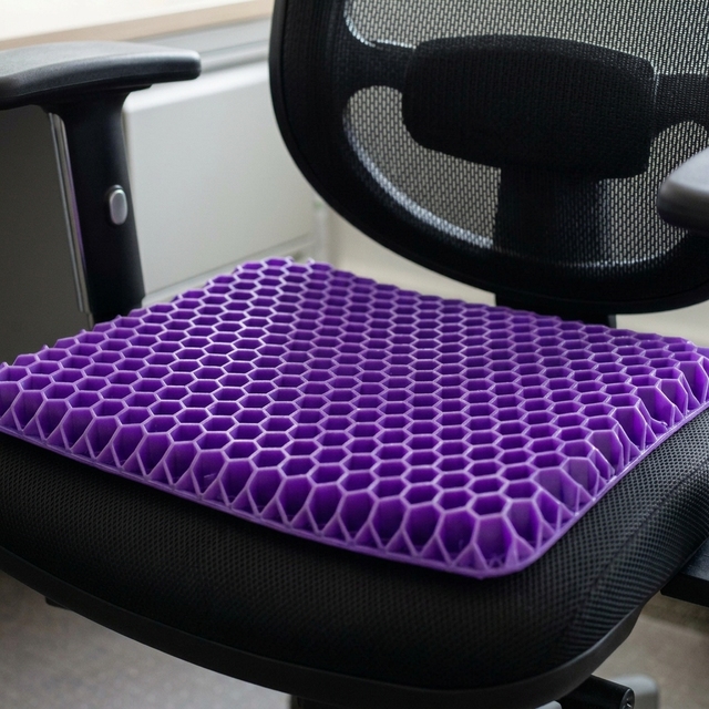 Gel Honeycomb Cushion Cooling Car Seat Cushion Car Summer Breathable Tpe Seat Cushion for Promotion