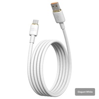 Câble de charge super rapide 240W direct usine, compatible avec les appareils Android série Type-C, modèle tressé étendu T6