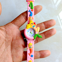 Jam tangan anak perempuan cantik jam tangan hadiah ulang tahun pelajar pesta putri duyung karton dunia laut jam tangan cantik