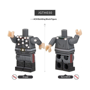 Bloques de Construcción de Plástico ABS de Partículas Pequeñas, Figuras Alemanas Ensambladas, Modelo UV, Aproximadamente 4 cm, Juguete Educativo de Construcción - Product Image 2