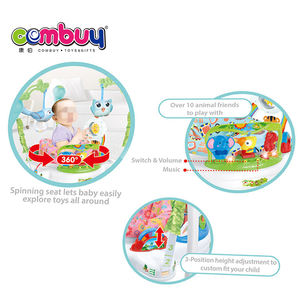 Chaise <span class=keywords><strong>sauteuse</strong></span> pour tout-petits, rotation à 360 degrés, balançoire musicale, trotteur pour bébé - Product Image 5