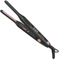Mini Portable Pencil Titanium Flat Iron 3/10 Customize logo Small Straightener 400 Degrees Hair Straightener for Short Hair