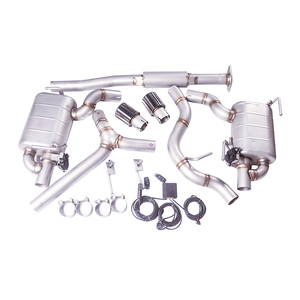 Sistema de Escape Deportivo Catback de Acero Inoxidable con Puntas para Subaru <span class=keywords><strong>Forester</strong></span> 2.5L 2019-2024 - Product Image 5