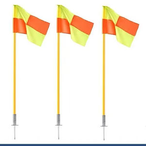 Poteau d'entraînement pour <span class=keywords><strong>terrain</strong></span> de football, drapeau d'angle de football, équipement de football scolaire, poteau d'obstacle - Product Image 4