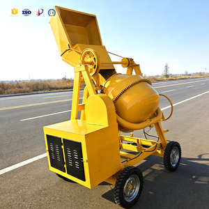 Hormigonera Portátil <span class=keywords><strong>de</strong></span> 350L con Motor Diésel Eléctrico para Obras <span class=keywords><strong>de</strong></span> Construcción - Product Image 2