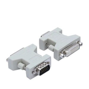 Adaptador Vga a Dvi 24+5, conector hembra a macho negro para ordenadores, 1920x1080p - Product Image 5