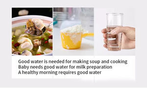 جهاز تنقية المياه 20 بوصة/ساعة ميكرون فلتر مائي من الكربون المنشط بالكامل مرشح مسبق لمرشحات مياه الصنبور - Product Image 5