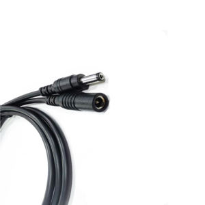 DC Güç Ayırıcı Kablosu (1 ila 2) CCTV Kameralar için 5.5x2.1mm Namlu Konnektörü LED Işıklar, Dayanıklı Siyah Güç Uzatma Kablosu - Product Image 3