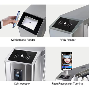 Thông minh thép không gỉ turnstiles cho kiểm soát truy cập an ninh Chân máy tính xây dựng lối vào - Product Image 6