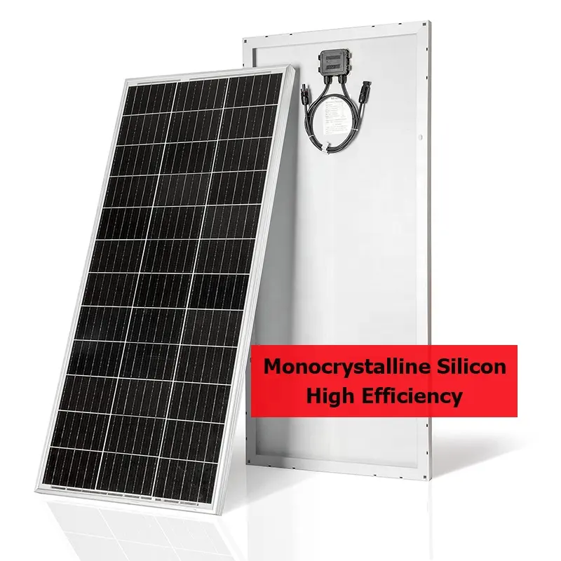 단결정 태양 전지 패널 가격 Pv 모듈 제조업체 에너지 저장 시스템을 위해 집에 태양 전지 패널을 설치하는 가격