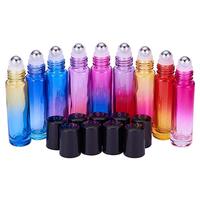 5ml 10ml 15ml verre clair rouleau sur bouteille/sérum de soin de la peau maquillage huile de soin personnel/cosmétique verre rouleau sur bouteille