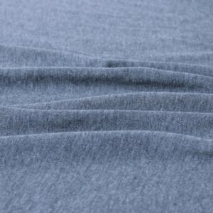 2025 nouveau été respirant lin mûrier soie Modal mérinos laine mélange tissu bleu évacuation de l'humidité T-Shirt <span class=keywords><strong>Materia</strong></span> - Product Image 4