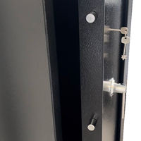 Armoire de rangement murale en métal épais pour armes à feu et munitions avec serrures à clé – Vente en gros