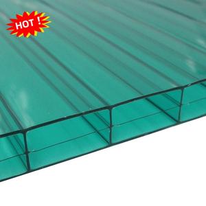 Feuille de polycarbonate bleu lac <span class=keywords><strong>en</strong></span> gros personnalisée, panneau de toiture <span class=keywords><strong>en</strong></span> polycarbonate creux gaufré - Product Image 3