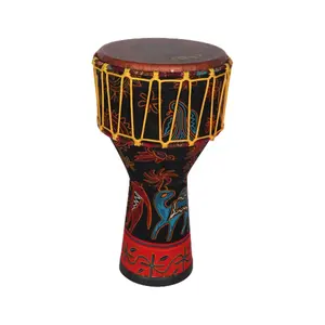 Djembe Chine fournir des fabricants d'instruments de musique djembe 12 pouces