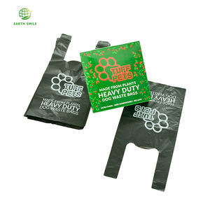 Özel çevre dostu biyo mısır nişastası Compostable köpek Poo çanta biyobozunur evcil hayvan dışkı torbası - Product Image 6