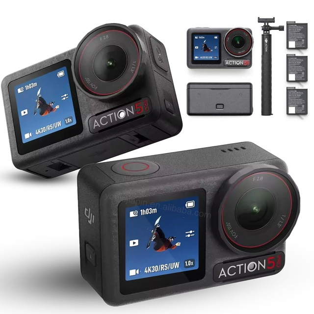 DJI Osmo Action 5 Pro Adventure Combo Video Sport 4K Camera in Stock Original OSMO Action 5 Pro Standard Waterproof