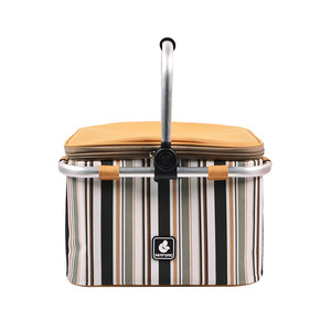 ตะกร้าใส่ถุงเก็บความร้อนแบบพับได้พร้อมฉนวนความร้อนสําหรับอาหารอาหารกลางวันปิกนิก - Product Image 4