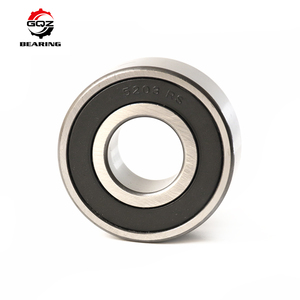 C3 5205 2RS ขนาด25x52x20.6มม. เหล็กโครเมี่ยมแบบสัมผัสทรงกลม5205-2RS - Product Image 3