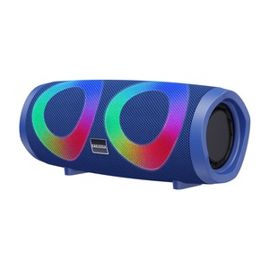 Enceinte Bluetooth KAKUSIGA 10W avec radio FM, portable, sans fil, bleue - Product Image 1