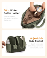 LOVEVOOK Wholesale Designer Handbags Lightweight 15.6 in Luxury Puffer Shoulder Bgag Travel Office Lady Tote Handbags for Women