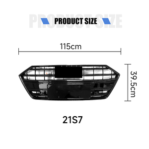 Nhà Máy Yinhua Thực hiện 19-23 A7 Xe Phía Trước Nướng Với Biểu Tượng 21s7 Độ Bóng Cao Màu Đen Xe Vỉ Nướng - Product Image 3