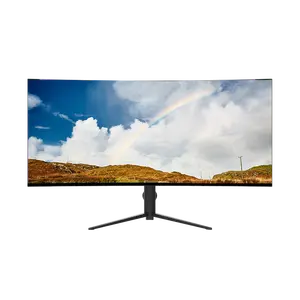 Oem High-End Custom Monitor Met 34 Inch Gebogen Vis Scherm 2K 4K Wqhd 165Hz Voor Kantoor Of Gaming