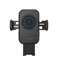 Chargeur de voiture sans fil magnétique à induction à trois axes professionnel Meskey CW36, PD 3.0, 15W, charge rapide, type-C, matériau ABS