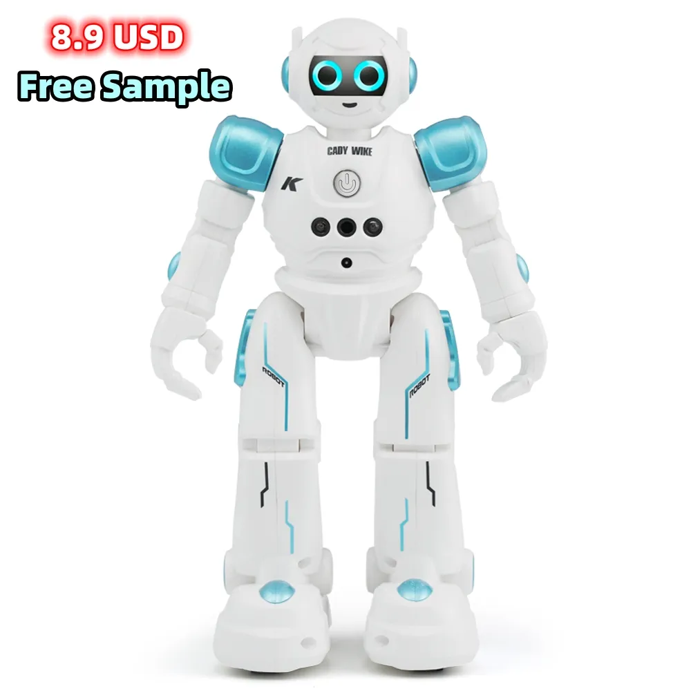 The New Listing Remote Control Robot Intelligent Gesture Induction Foreign Trade Music RC Toy Robots