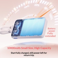 Batterie externe Anker A110L 10000mAh d'origine, charge rapide 35W PD, chargeur portable avec câbles doubles intégrés pour iPhone