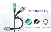 Cables HDMI 8K 60Hz de 3M con Blindaje de PVC, Precio Competitivo, en Stock, Directo de Fábrica Sipu, para Computadora y HDTV