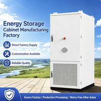 Kabinet Penyimpanan Energi LiFePO4 yang Dapat Disesuaikan dari Pabrik, Sistem Baterai Surya Komersial dan Industri All-in-One BESS Hybrid Grid IP55