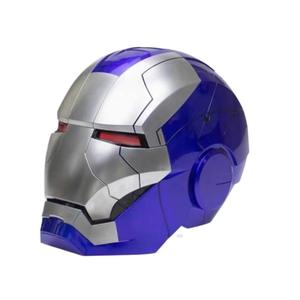 2025 nuevo casco eléctrico negro dorado y plateado <span class=keywords><strong>Iron</strong></span> <span class=keywords><strong>Man</strong></span> máscara <span class=keywords><strong>de</strong></span> Control <span class=keywords><strong>de</strong></span> voz tecnología para el hogar adorno artesanías <span class=keywords><strong>de</strong></span> Metal - Product Image 6