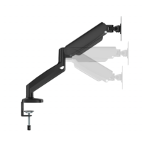 Support d'écran LCD réglable à bras unique de haute qualité pour bureau, support de moniteur à bras unique, support d'écran