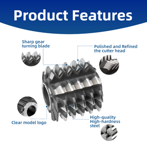 HIGH QUALITY High Speed Steel HSS <strong>GEAR</strong> HOBBING CUTTER <strong>Gear</strong> <strong>Cutting</strong> <strong>Tool</strong> Customizable M0.5 - M18 Modules - Product Image 2
