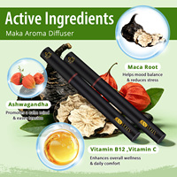 ATOANY Diffuseurs d'aromathérapie aux extraits botaniques purs, stylo diffuseur à base de plantes pour 600 utilisations avec 3 senteurs : Maca, Mulein, Calm