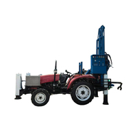 Machines de forage de roche pour puits d'eau, machine de forage de puits profond, plateforme de forage de puits d'eau 100m-1000m