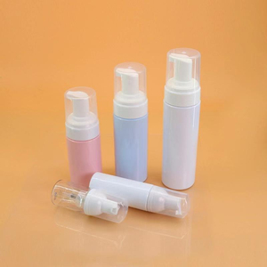 ขวดมูสทรงกระบอก ขนาด 100 มล. 120 มล. 150 มล. 200 มล. สีขาวงาช้าง สำหรับปั๊มกด พิมพ์ซิลค์สกรีน ขวดโฟมล้างหน้า - Product Image 3