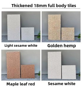 Piedras de Pavimento de Cerámica Ecológicas <span class=keywords><strong>Wow</strong></span> para Patios Rurales Exteriores - Baldosas de Cerámica de Cuarzo con Superficie Mate de 12/18 mm de Espesor - Product Image 1