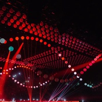 Éclairage cinétique dmx boule de treuil pour lumière de scène fête ktv club dj disco lumière