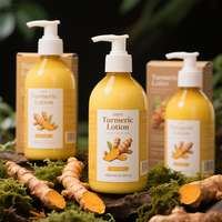 Lotion Corporelle Éclaircissante à Marque Blanche Aloe Vera Curcuma Acide Hyaluronique Crème Hydratante et Blanchissante 24 Heures