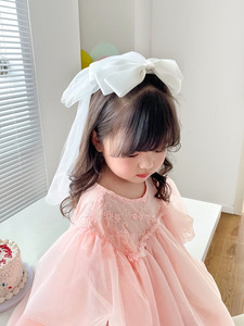 Enfants/Adultes Mariée Blanc Cheveux Arc Voile Mariée Blanc Tulle Mariage Voile Clip Épingles Cheveux Pièces Bandeau pour Fête De Mariage - Product Image 4