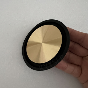 KYYSLB 36/40/50/60/70/140mm Diaphragme de basses <span class=keywords><strong>passif</strong></span> pour audio domestique, <span class=keywords><strong>membrane</strong></span> de <span class=keywords><strong>haut</strong></span>-<span class=keywords><strong>parleur</strong></span> à motif CD avec cadre en plastique - Product Image 2