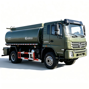 Camion-citerne à essence 4x4 en acier inoxydable pour le transport de carburant, occasion, à vendre, utilisé pour le ravitaillement des camions - Product Image 1