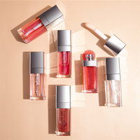 Maquillage en Gros Brillant à Lèvres Matte Repulpeur Hydratant Rouge à Lèvres Mat Huile Verre Glaçage Lèvres Hydratant pour Femmes