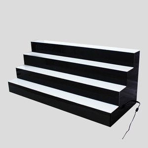 Kệ Rượu LED 36-Inch, <span class=keywords><strong>4</strong></span> Tầng, Có Đèn Chiếu Sáng, Trang Trí Kệ Trưng Bày - Product Image 1