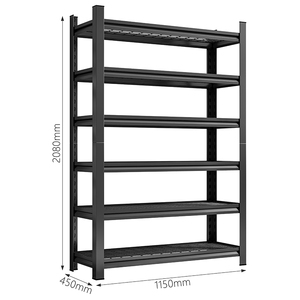 Kệ và hệ thống kệ-kệ lưu trữ kim loại công nghiệp giá cho tầng lửng Pallet - Product Image 2