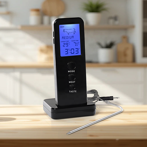 Không dây từ xa ABS nhựa nhà bếp nấu ăn Nhiệt kế thông minh kỹ thuật số Thịt BBQ lò cảm biến nhiệt độ thăm dò cho hộ gia đình sử dụng - Product Image 2